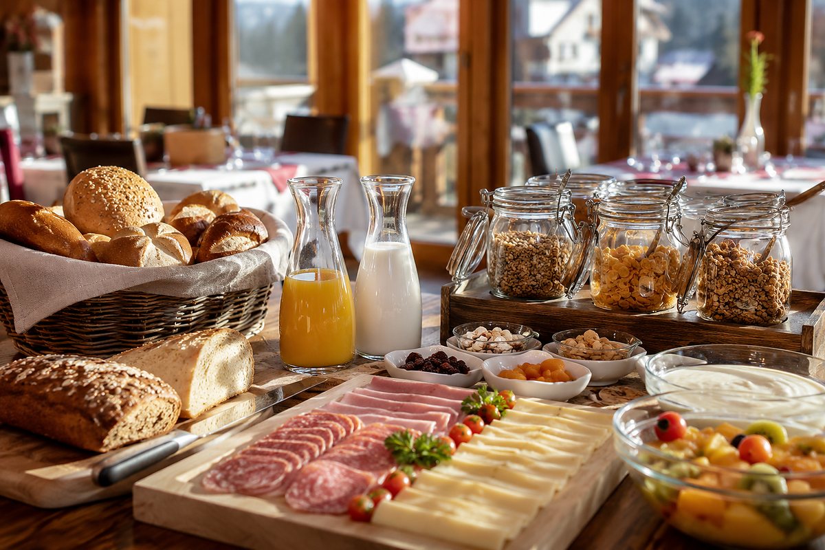 Breakfast at Alpenpension